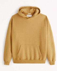 Men's gold hoodie