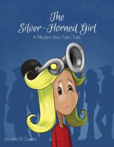 Silver Horned Girl Scoliosis Book